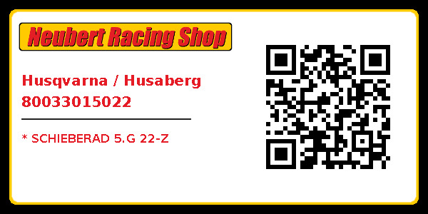 Husqvarna / Husaberg 80033015022