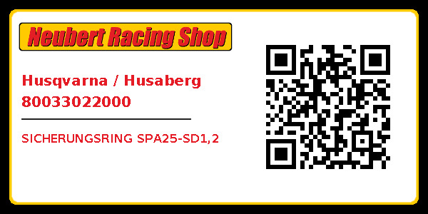 Husqvarna / Husaberg 80033022000