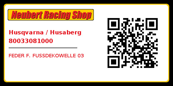 Husqvarna / Husaberg 80033081000