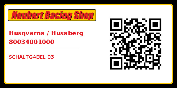 Husqvarna / Husaberg 80034001000