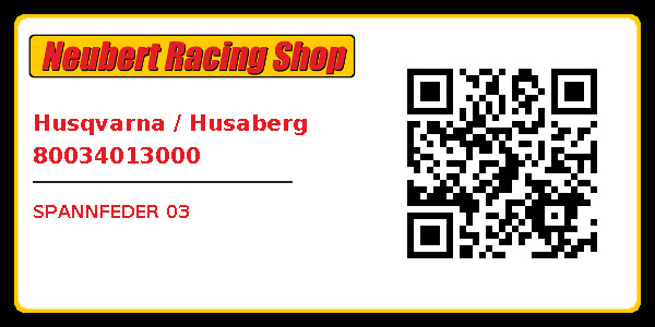 Husqvarna / Husaberg 80034013000
