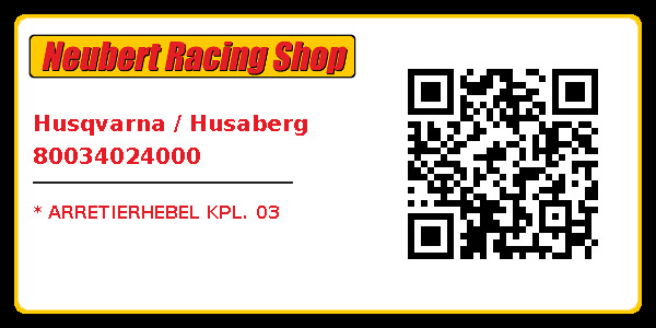 Husqvarna / Husaberg 80034024000