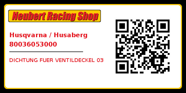 Husqvarna / Husaberg 80036053000