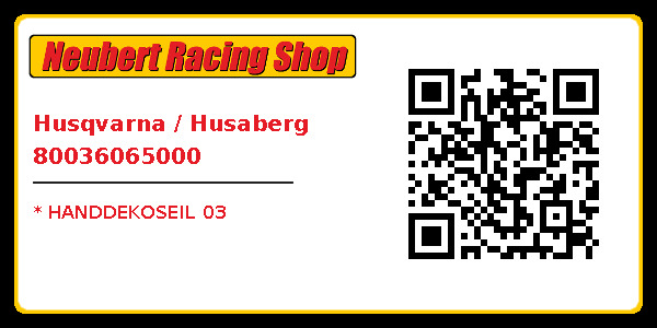 Husqvarna / Husaberg 80036065000