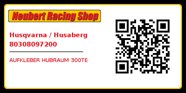 Husqvarna / Husaberg 80308097200