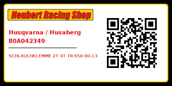 Husqvarna / Husaberg 80A042349