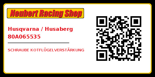 Husqvarna / Husaberg 80A065535