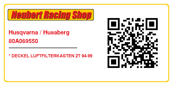 Husqvarna / Husaberg 80A069550