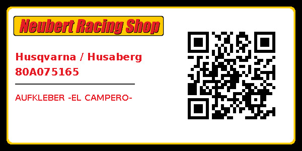 Husqvarna / Husaberg 80A075165