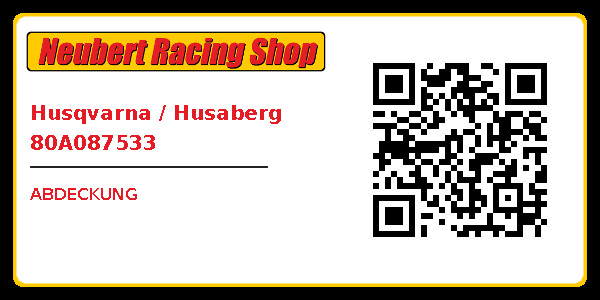 Husqvarna / Husaberg 80A087533