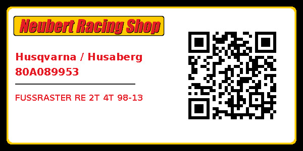 Husqvarna / Husaberg 80A089953
