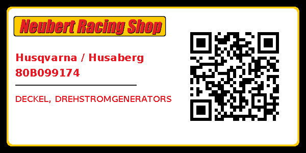 Husqvarna / Husaberg 80B099174