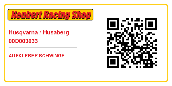 Husqvarna / Husaberg 80D083833