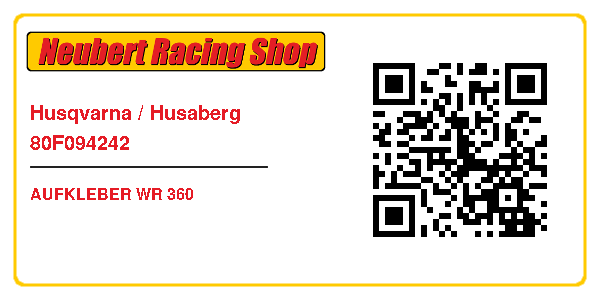 Husqvarna / Husaberg 80F094242