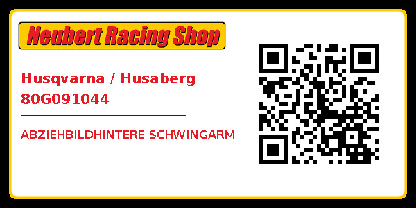 Husqvarna / Husaberg 80G091044