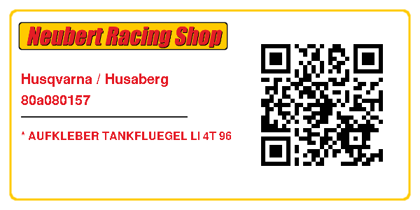 Husqvarna / Husaberg 80a080157