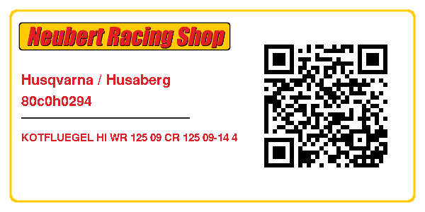 Husqvarna / Husaberg 80c0h0294