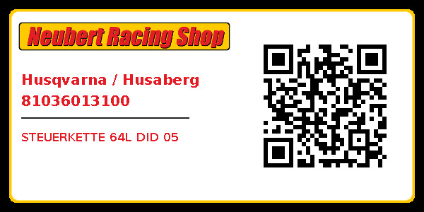 Husqvarna / Husaberg 81036013100