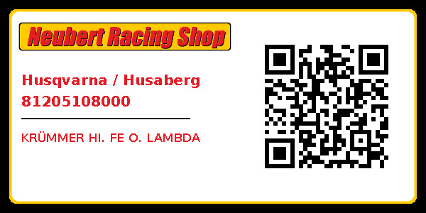 Husqvarna / Husaberg 81205108000