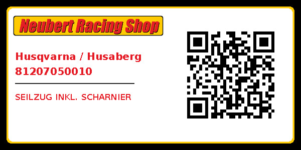 Husqvarna / Husaberg 81207050010