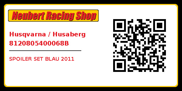 Husqvarna / Husaberg 8120805400068B