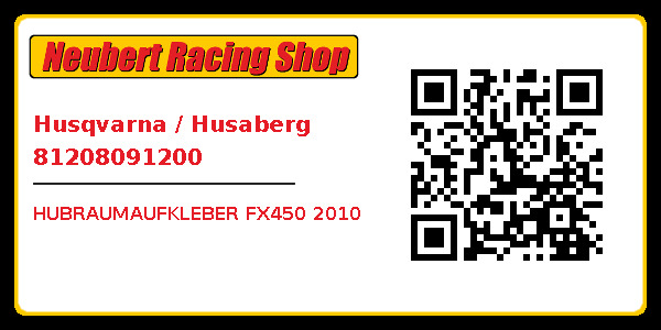 Husqvarna / Husaberg 81208091200