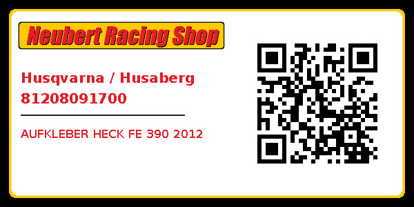 Husqvarna / Husaberg 81208091700
