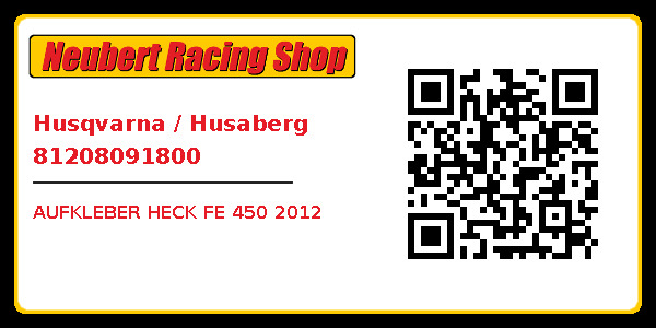 Husqvarna / Husaberg 81208091800