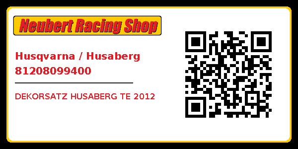 Husqvarna / Husaberg 81208099400