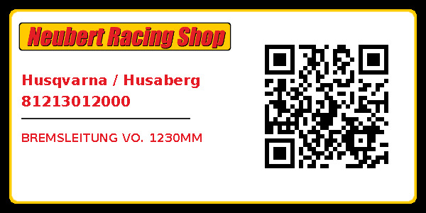 Husqvarna / Husaberg 81213012000