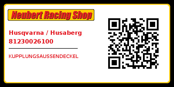 Husqvarna / Husaberg 81230026100