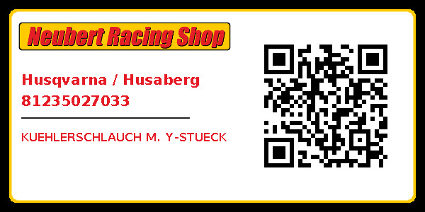 Husqvarna / Husaberg 81235027033