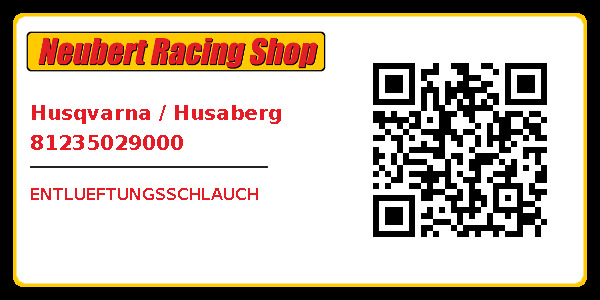 Husqvarna / Husaberg 81235029000