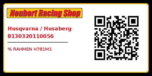 Husqvarna / Husaberg 8130320110056