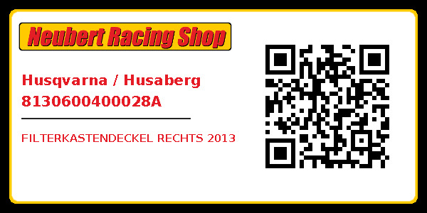 Husqvarna / Husaberg 8130600400028A