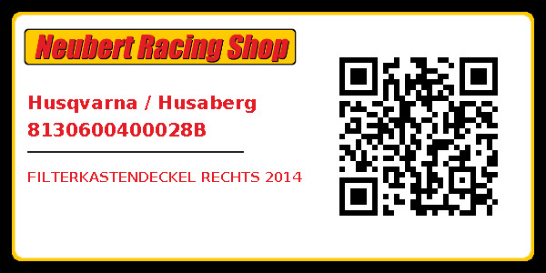 Husqvarna / Husaberg 8130600400028B