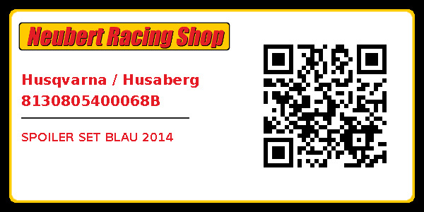 Husqvarna / Husaberg 8130805400068B