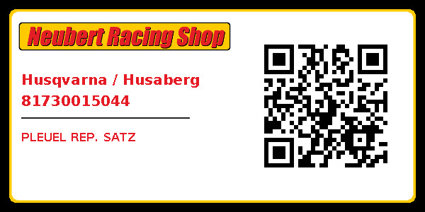 Husqvarna / Husaberg 81730015044