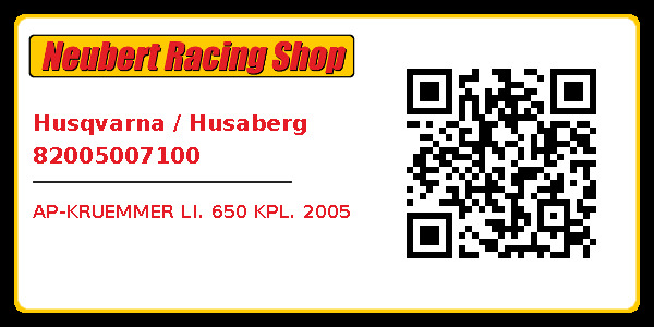 Husqvarna / Husaberg 82005007100