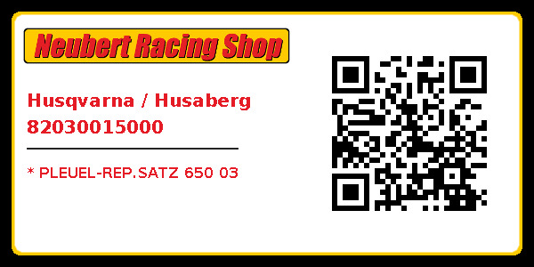 Husqvarna / Husaberg 82030015000