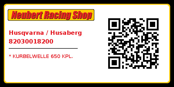 Husqvarna / Husaberg 82030018200