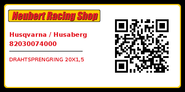 Husqvarna / Husaberg 82030074000