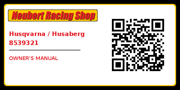 Husqvarna / Husaberg 8539321