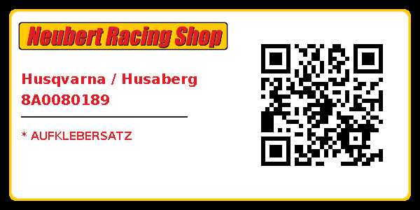 Husqvarna / Husaberg 8A0080189