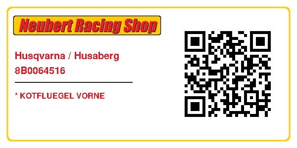 Husqvarna / Husaberg 8B0064516