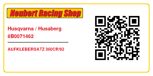 Husqvarna / Husaberg 8B0071462