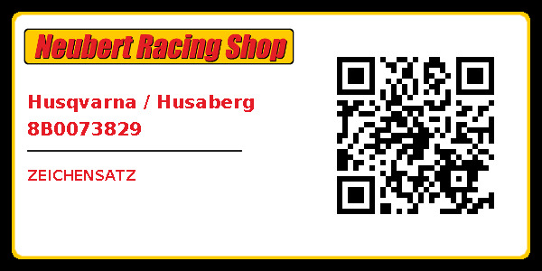 Husqvarna / Husaberg 8B0073829