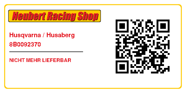 Husqvarna / Husaberg 8B0092370