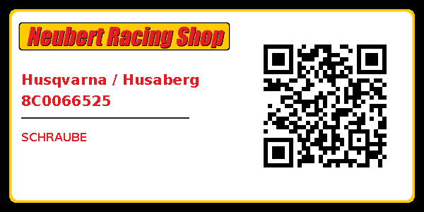 Husqvarna / Husaberg 8C0066525
