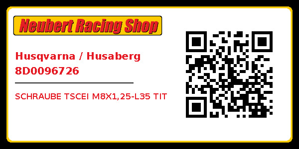 Husqvarna / Husaberg 8D0096726